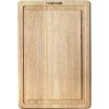 Farberware Hardwood Cutting Board with Drip Groove Trench, 12-Inch-by-18-Inch