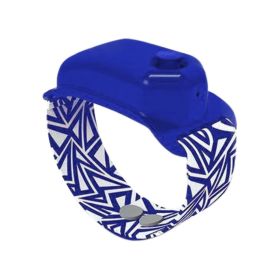 Various styles of hand sanitizer bracelet (Color: Blue)